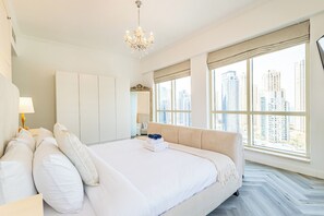 2 soverom, safe på rommet, strykejern/-brett og internettilgang