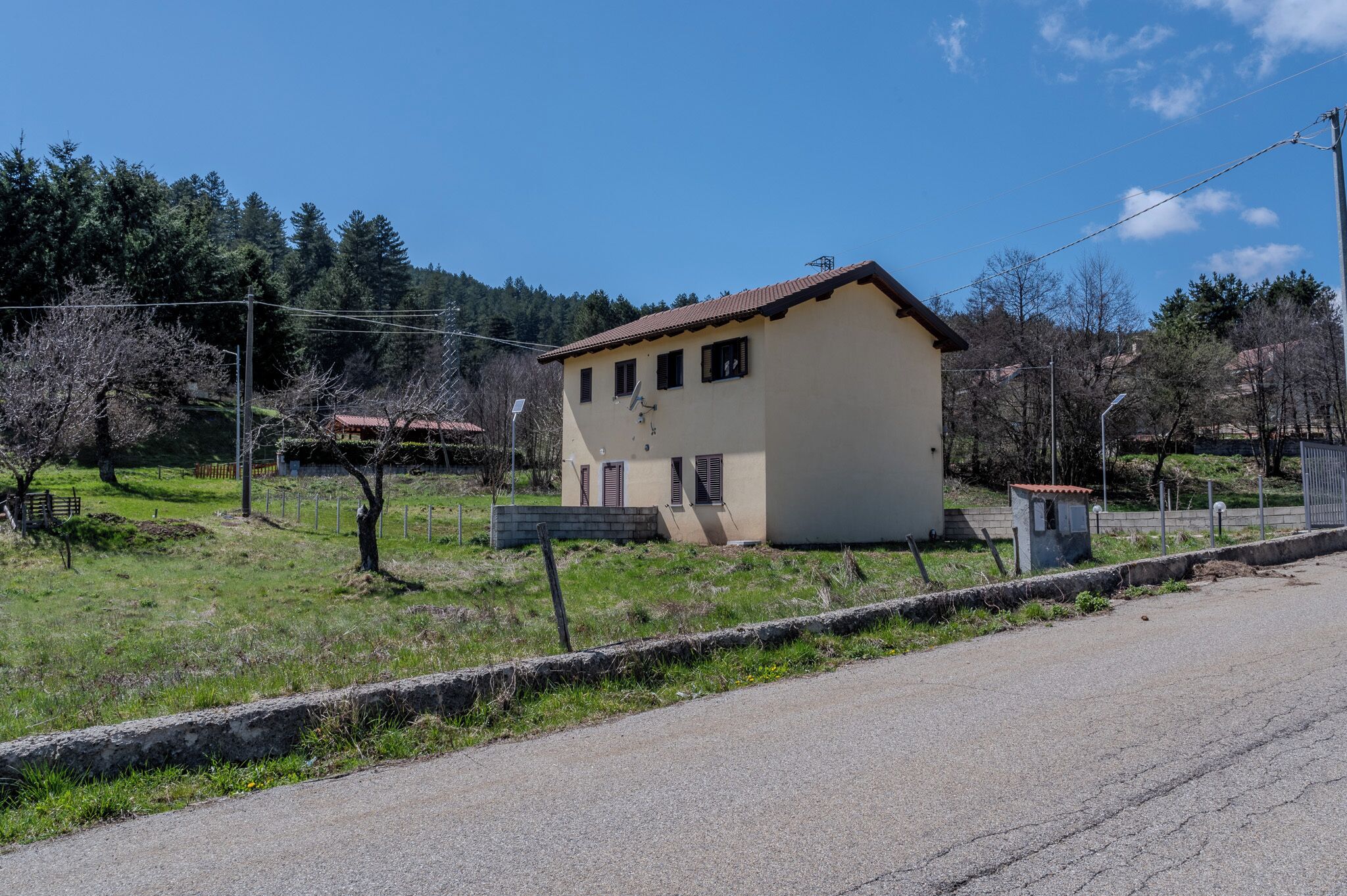 Façade de l’hébergement