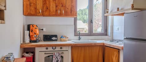 Maison, vue lac | Cuisine privée