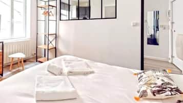 1 chambre, Wi-Fi, draps fournis