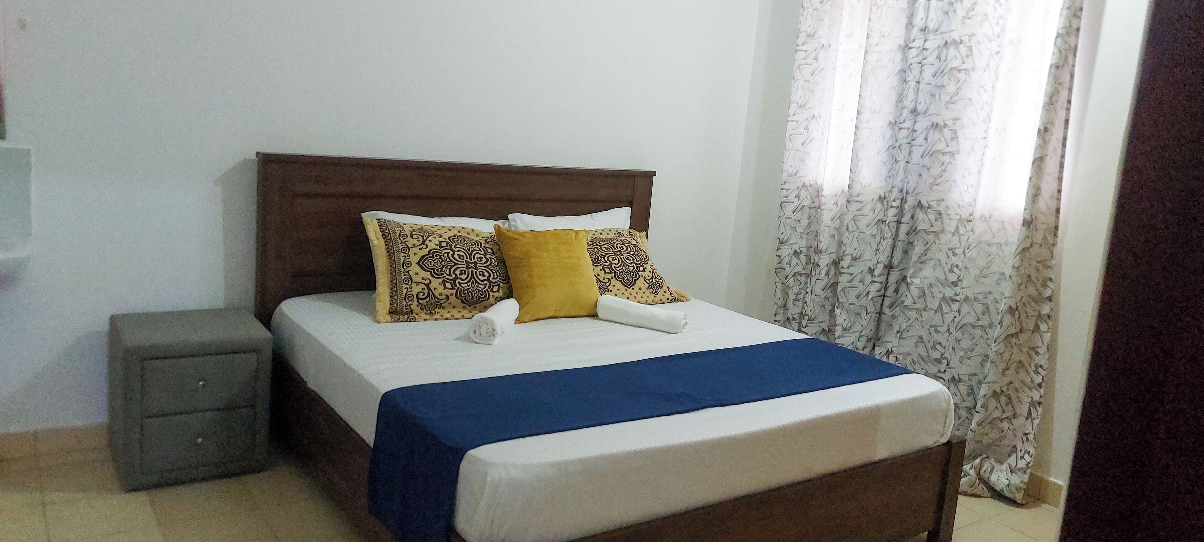 1 makuuhuone, silitysrauta/-lauta, Wi-Fi