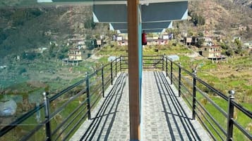 Doppia Classic uso singolo, vista collina | Terrazza/patio