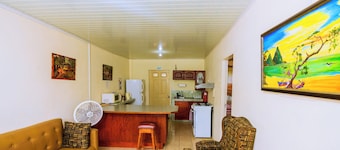 Carolyn's View has four double occupancy rooms, and 1 Fully furnished apartment.