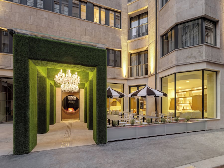 Façade de lâhĂ©bergement