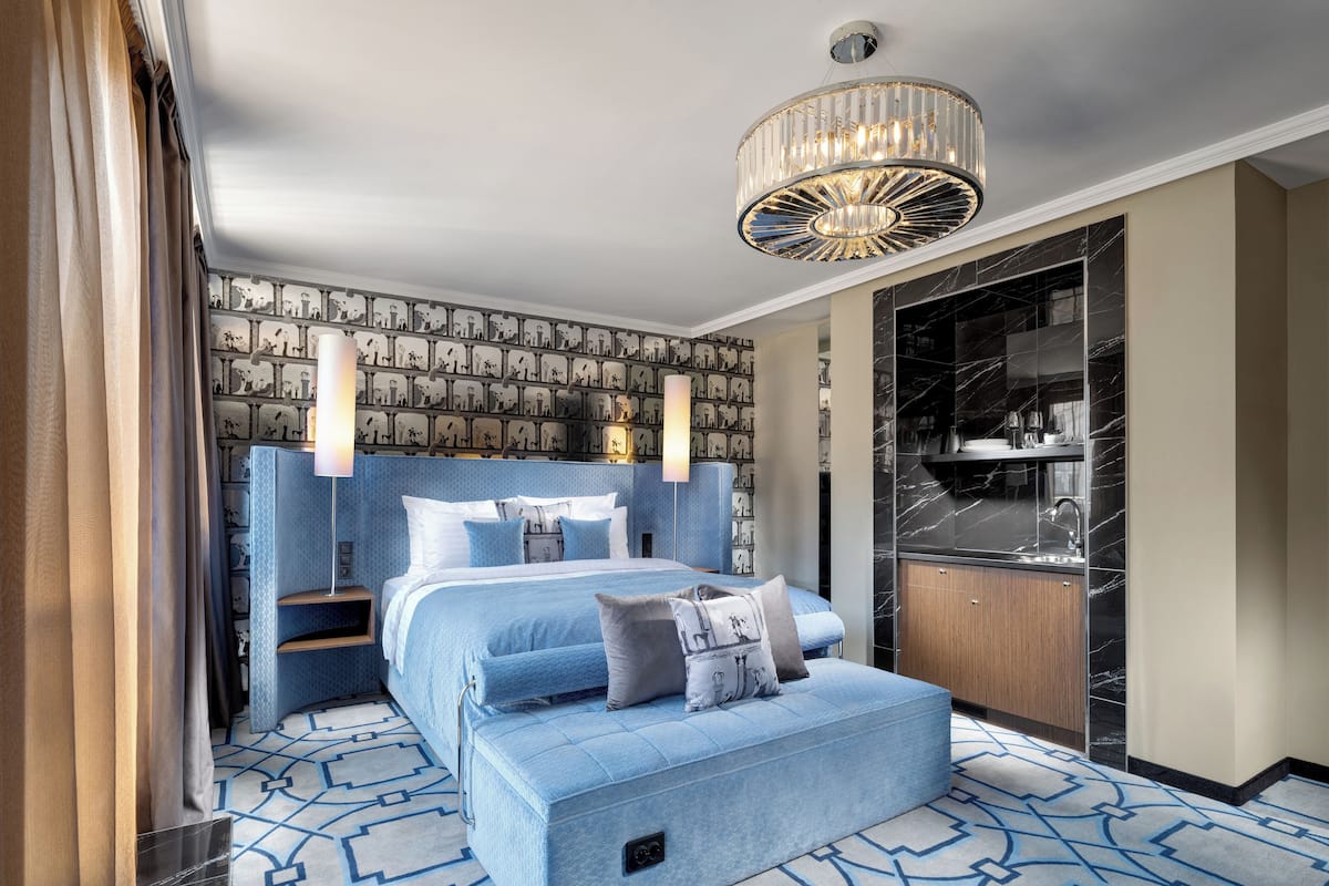Elizabeth Suite with Terrace | 2 slaapkamers, luxe beddengoed, een minibar, een kluis op de kamer