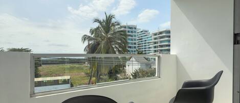 Familienapartment, Blick auf die Anlage | Terrasse/Patio