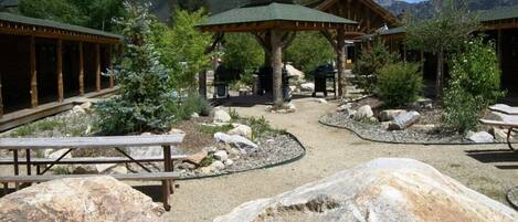 Overnattingsstedets uteområder