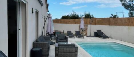 Una piscina climatizada