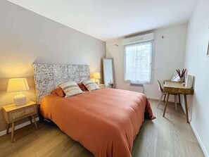 1 chambre, fer et planche Ă repasser, Wi-Fi, draps fournis