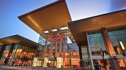 Downtown Indy Lucas Oil Conv Ctr Skywalk#4