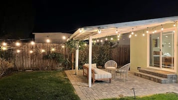 Front of property – evening/night