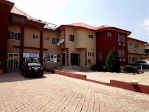 Fassade der Unterkunft