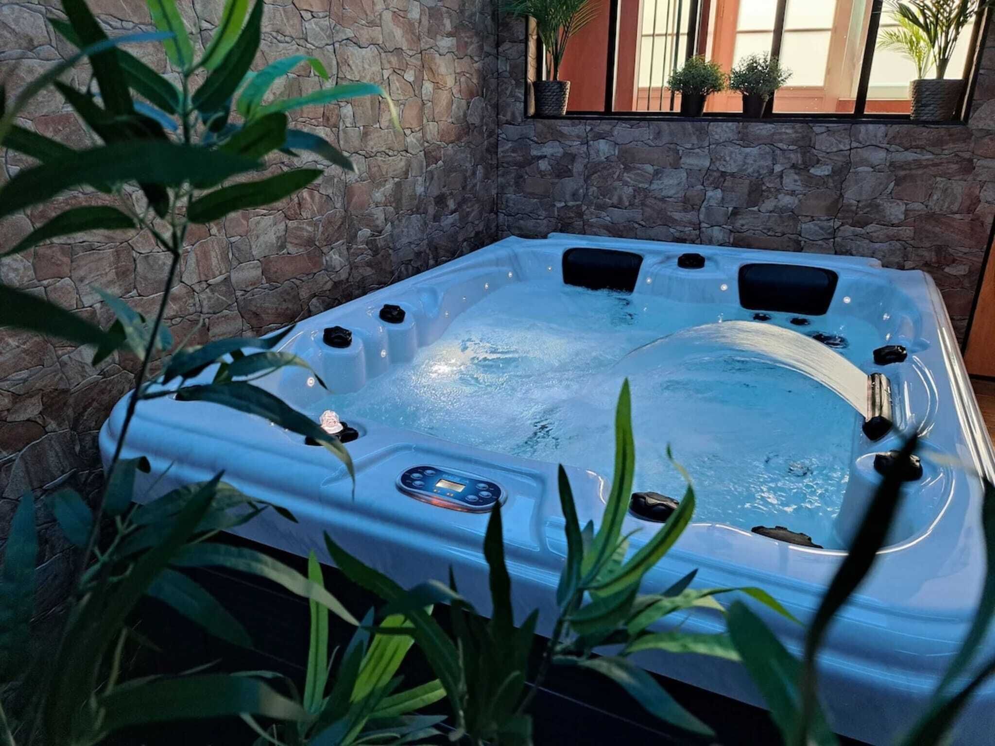 Bain à remous intérieur