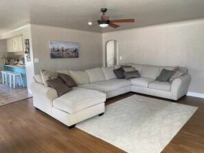 TV connectée, cheminée