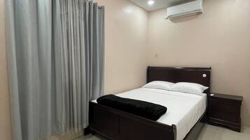 Superior Apartment, Courtyard View | 1 bedroom, desk, laptop workspace, blackout curtains