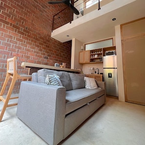 Luxury-Villa, 2 Schlafzimmer, eigener Pool | Wohnbereich