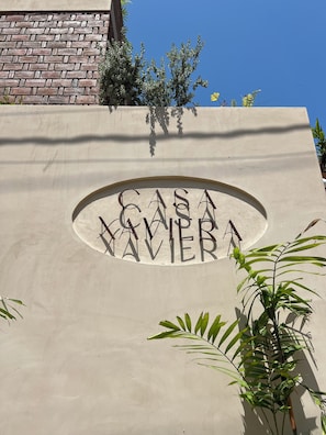 Fassade der Unterkunft