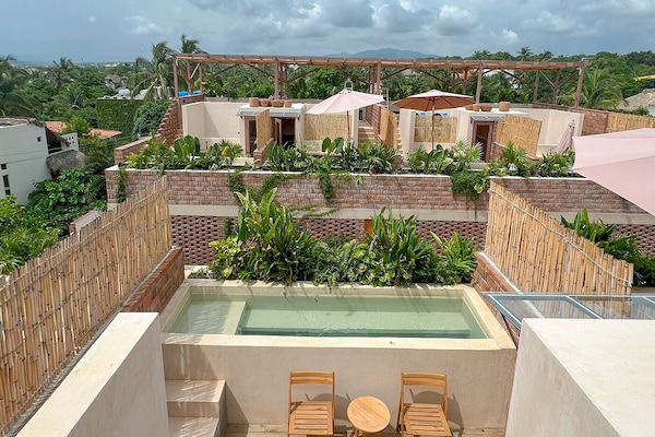 Loft Premier, alberca privada | Terraza o patio