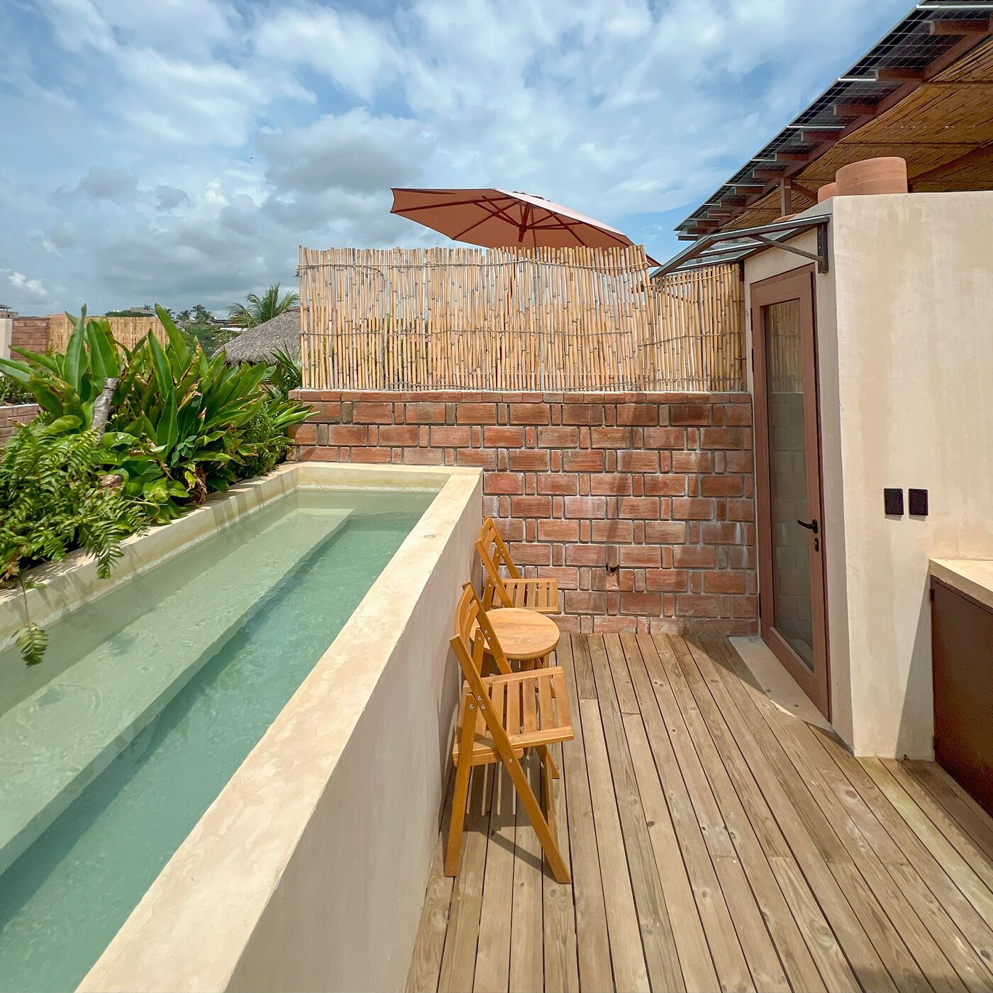 Loft « Premier », piscine privée | Terrasse/Patio