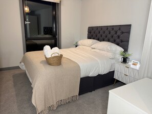 1 間臥室、熨斗/熨衣板、免費無線上網、床單