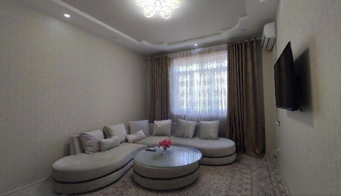 2-bedroom apartment in wonderful Dushanbe with AC, WiFi