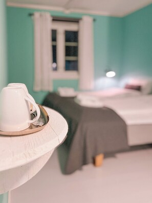 Economy-Doppelzimmer, 2 Einzelbetten (201) | Kostenloses WLAN, Bettwäsche