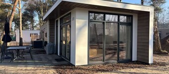 Luxury chalet with hot tub in wooded area of the Sallandse Heuvelrug