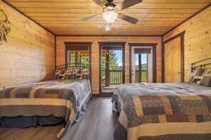 5 dormitorios, tabla de planchar con plancha, Internet y ropa de cama