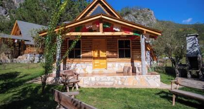 Beautiful mountain cabin