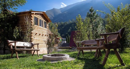 Beautiful mountain cabin
