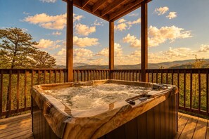 Bain à remous extérieur