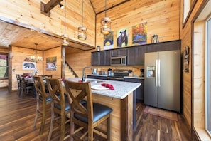 Fridge, dishwasher, coffee/tea maker - Luxury Cabin w/ All-Inclusive Resort Amenities (Sevierville)