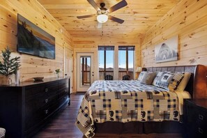 4 bedrooms, iron/ironing board, internet - Luxury Cabin w/ All-Inclusive Resort Amenities (Sevierville)
