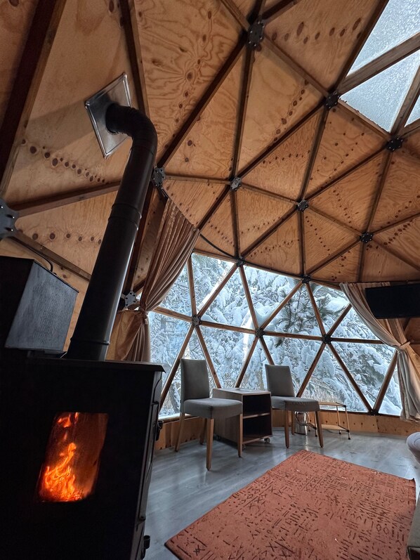 Standaard bungalow, uitzicht op tuin | 1 slaapkamer