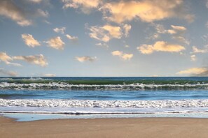 On the beach