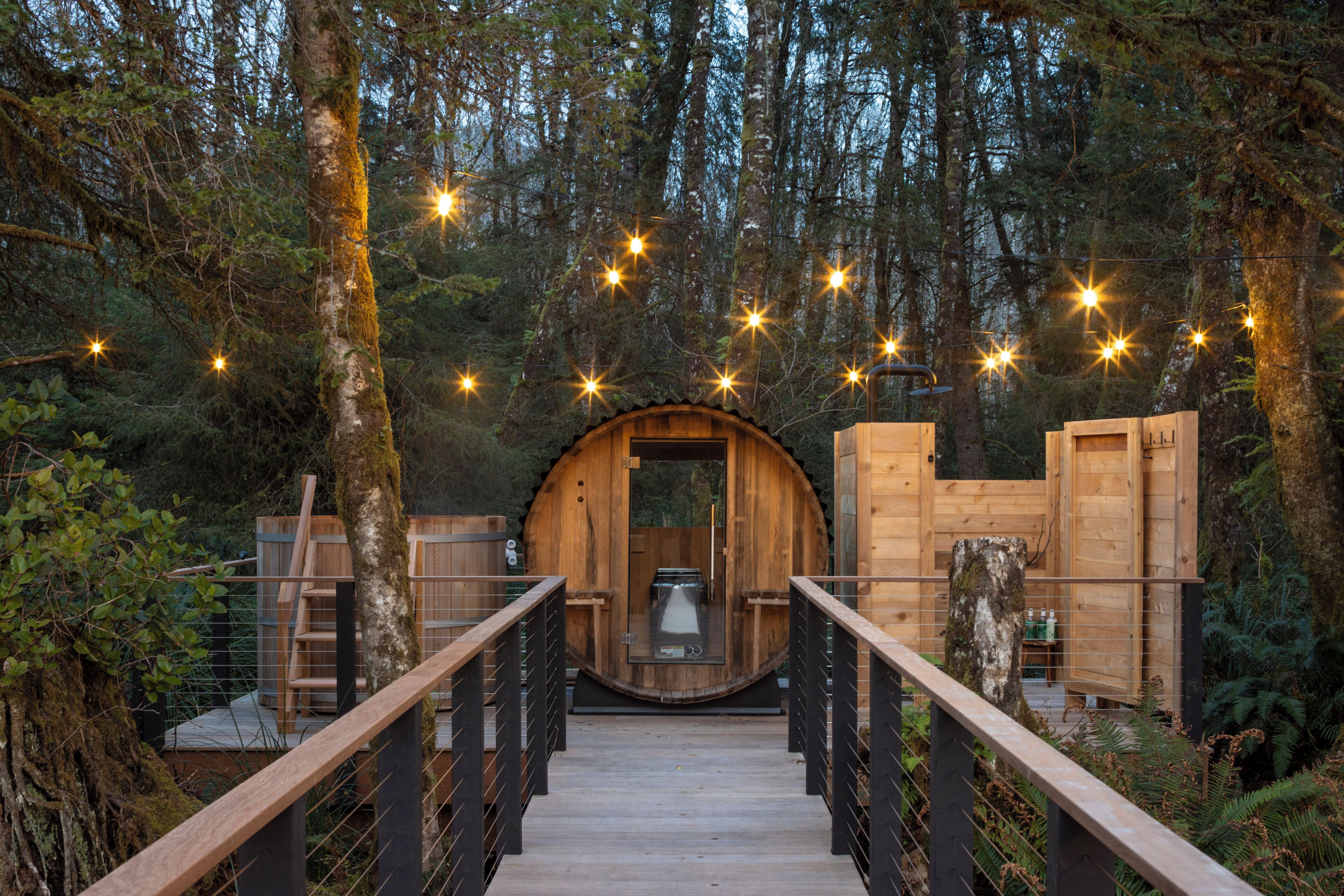 Overnattingsstedets uteområder