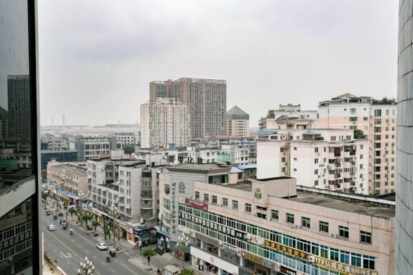 Blick von der Unterkunft