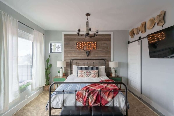 1 chambre, fer et planche à repasser, Wi-Fi, draps fournis