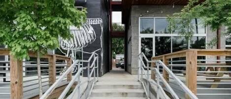 Àrea exterior de l'allotjament