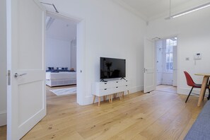 1 bedroom, iron/ironing board, travel crib, free WiFi