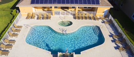 Indoor pool, a heated pool