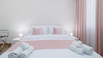 1 Schlafzimmer, Zimmersafe, BĂŒgeleisen/BĂŒgelbrett, WLAN