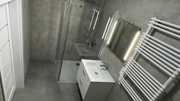 淋浴设施、毛巾、肥皂、洗发水