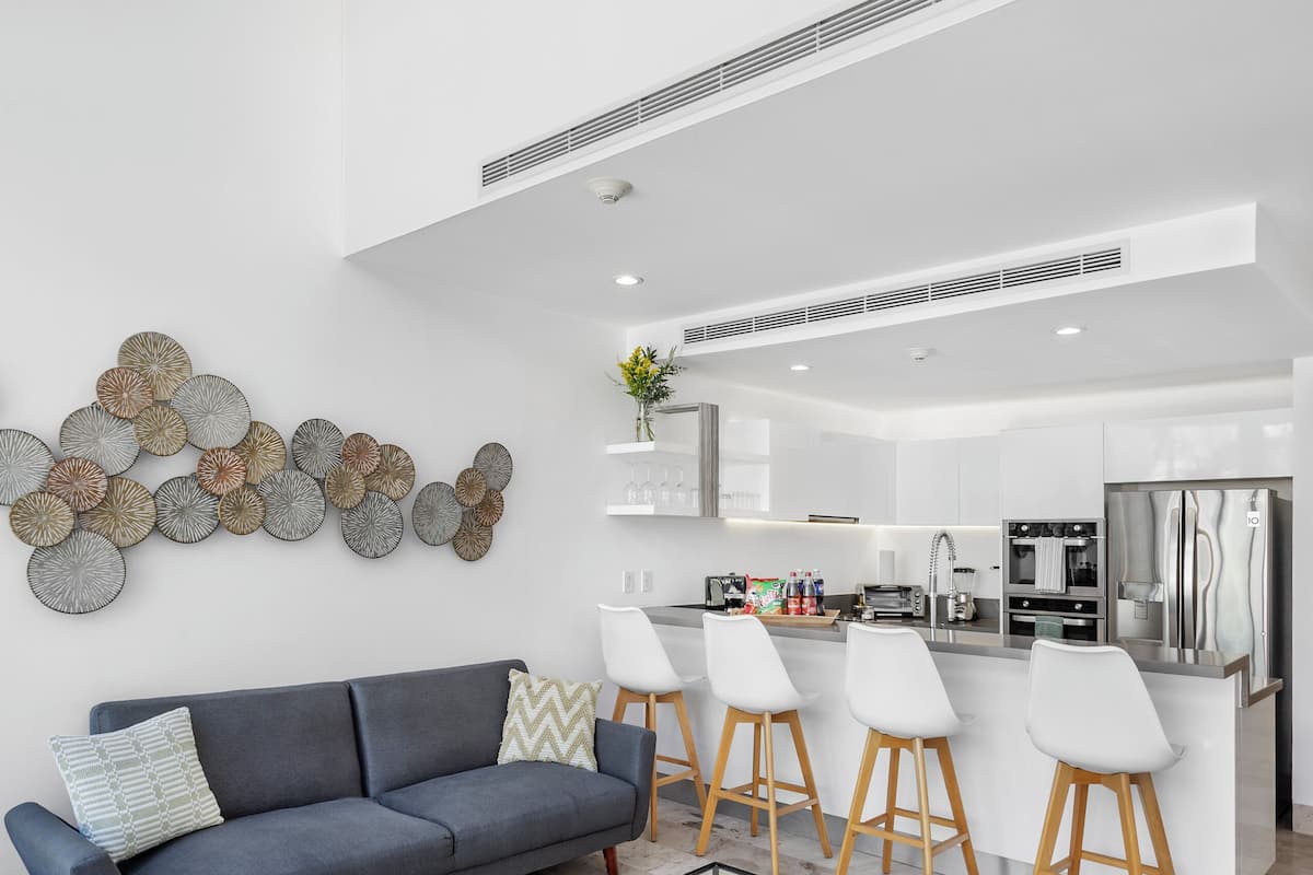 Deluxe loft, 1 slaapkamer | Woonruimte