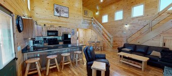 Whitetail Haven Log Cabin on 56 Acres