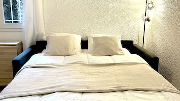 1 soveværelse, strygejern/strygebræt, gratis Wi-Fi, sengetøj