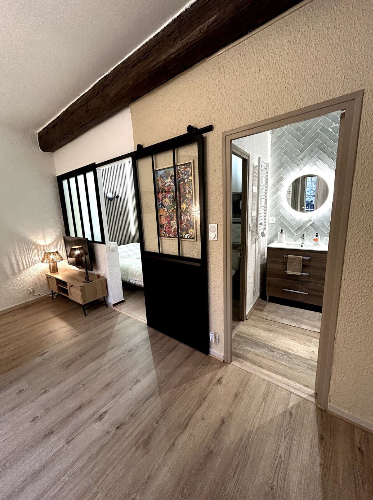 1 bedroom, iron/ironing board, free WiFi, bed sheets