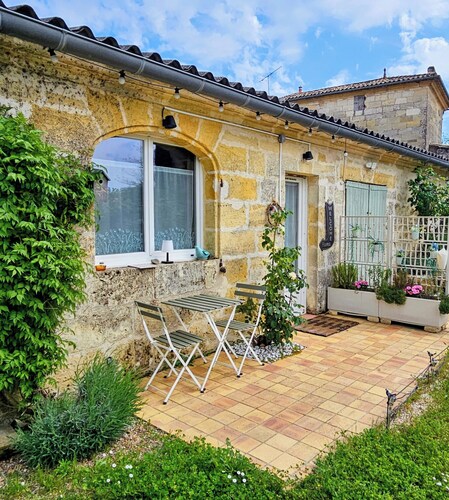 Maison Finchette • 5 min f Saint-Émilion • Private Terrace • Parking • For 2