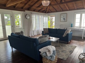 TV connectée, cheminée