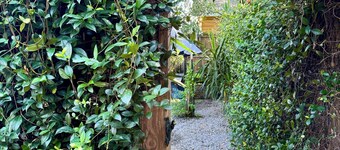 Charming Studio Cabin under Oak tree 2 mins walk to Magazine quiet neighborhood,